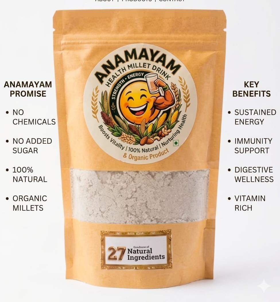 ANAMAYAM SPROTED  RAGI CHACO MALT