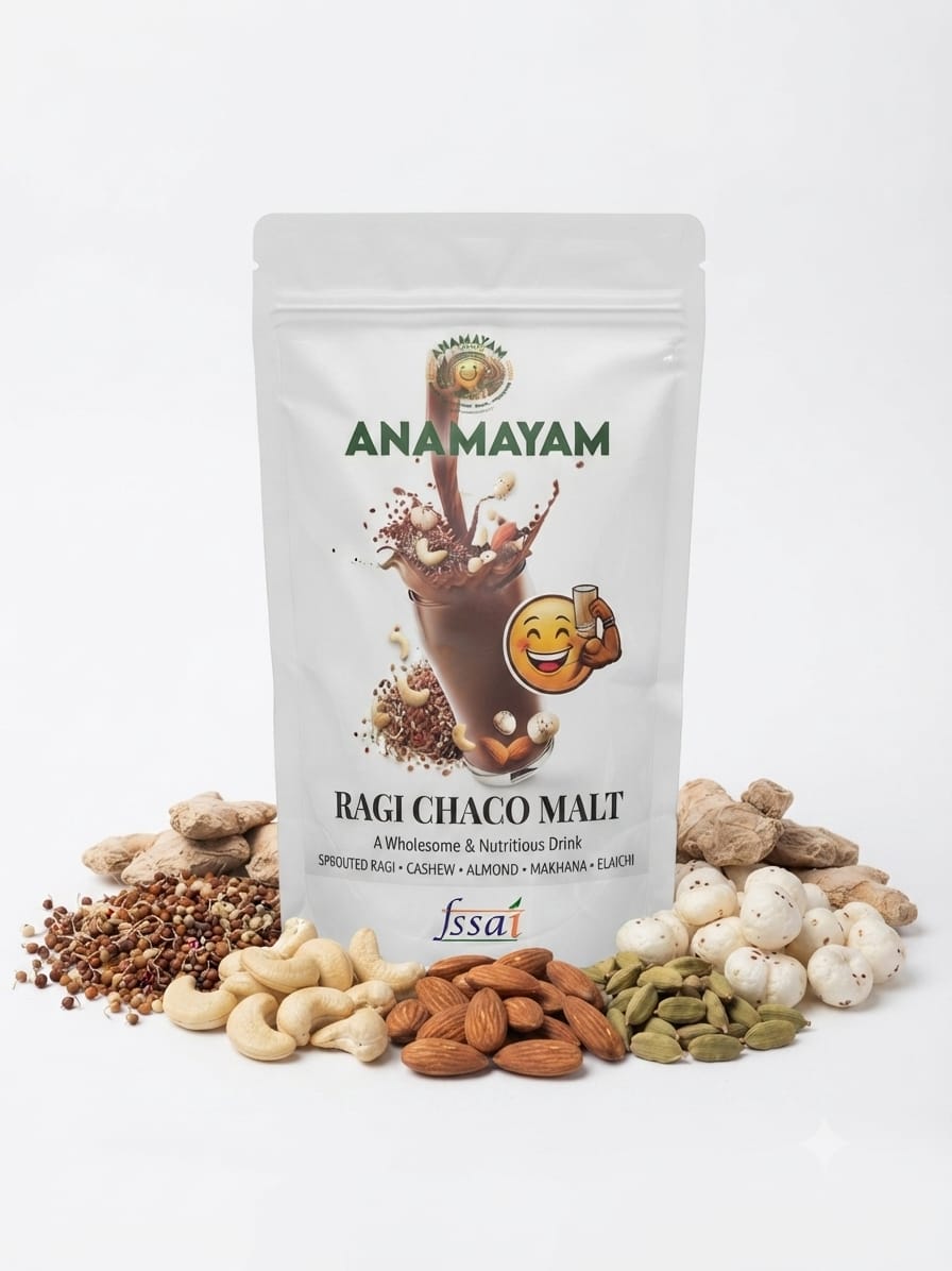 ANAMAYAM SPROUTED RAGI CHOCO MALT